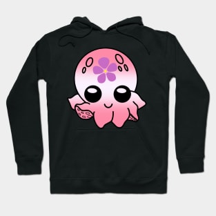 Sapphic Pride Octopus -sy Gradient Flag Hoodie